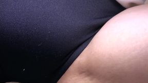 Plump beauties flaunt their curves in snug bloomers and gym wear, teasing with sweat and