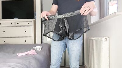 Uncensored Youtube Underwear Try On Haul - Briefs, Thong and Crotchless Boxers!