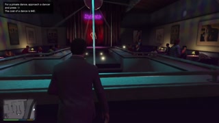 GTA 5: Naked Cheetah Pole Dance, Wet Pussy, Money Rain!  #GTA5