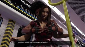 Futa Dominium #2 - a Futanari Sex Game Gameplay