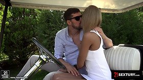 21sextury Veronica Leal swallows a jizz load-in-one on the golf course