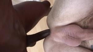 BlacksOnBoys: Crossdresser Luke Cross fucking sex tape
