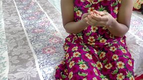 Stepmother's Absence Leads to Unexpected Moments with Stepbrother - ඇතුලේ යවන්නද පැටියො Her stepmother left her alone with stepbrother