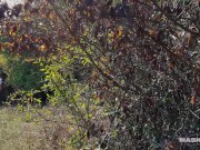 Maskurbate Hung & Uncut Czech HUNK Wacking in Woods!