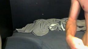 Fingering Himself,  Jacking Off and Cumming