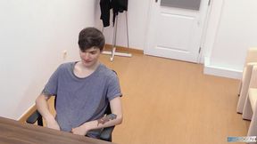 Jakob Is Very Lazy & Doesn't Like Working So He Blows His Future Boss' Cock To Get The Job