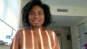 Well my buddy made a kinky video of two solo shows of ebony babes