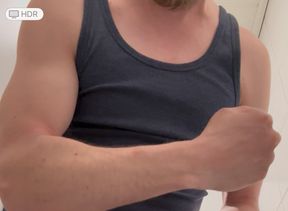 After work flex &amp; cum