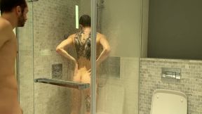 Excited When He Saw His Naked Stepcousin in the Bathroom and Fucked Him