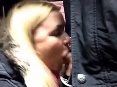 Amateur Bahnhof Blowjob