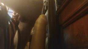 My giant hankey toy dildo clip clop 4xl has arrived