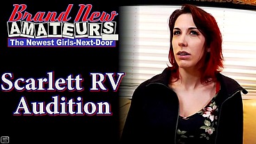Scarlett Foxx Tattooed Brunette Eager Rimjob Dildo BJ Intense Heat!