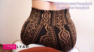 Hot Assjob Lap Dance in Flare Pants