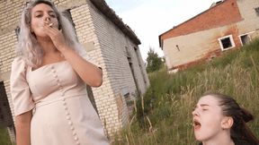 JANE - Open your nasty mouth while I smoke (HD)