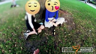 35D milf MELONS!! View me plowed her long fake hooters at the Park: Mia Blow - WolfWagner.Com