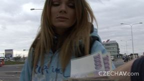 Amateur clip with well-made Noname from Czech Streets