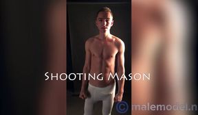 Mason Posing Nude in Hotel Suite