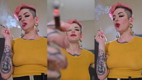 720p Mistress Allows you to Serve Her as Ashtray Slave