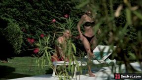 Sun-Kissed Bliss: Missy Luv's Steamy Day in the Sun with Toby