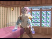 3D HENTAI Neptunia fucks in the room and cums (Choujigen Game Neptune The Animation)
