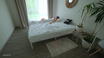 MayaLis' Petite Step-Sister Wakes Up to a Big Surprise