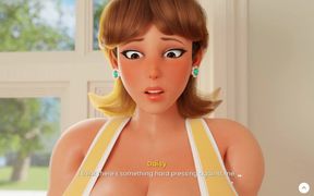 Mansion Days TABOO Hentai Game Ep.5 fucking STEPMOM THROAT in the LAUDRY ROOM while her DAUGHTERS are in the ROOM NEXT DOOR !