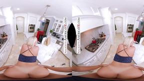 Mellanie Monroe at last gets her neighbor alone to fuck his brains out