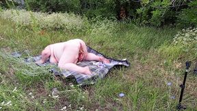 thick girl plays with her pussy&#x1F32E;&#xFE0F; using toys in a public spot