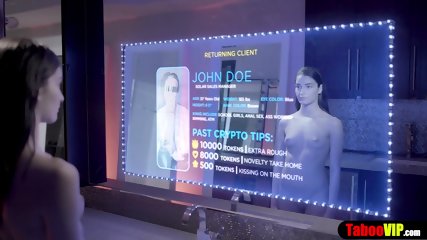 Tiny titted robot teen self destructs afer anal fucked