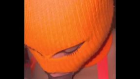 Your girlfriend really cheating with a ski mask on