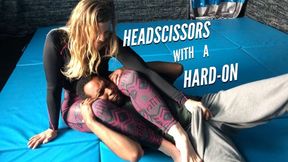 Headscissors Scissorhold With A Hard-On