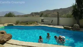 Mffff Orgy in the Pool