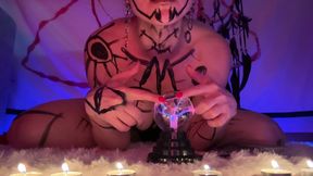 Welcome to my dark neon sanctuary for the ultimate ritual...