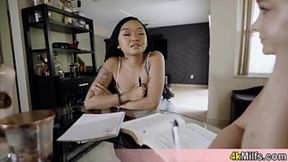 Pretty Bella Offers Tutoring Treat; Girlfriend Joins In Too