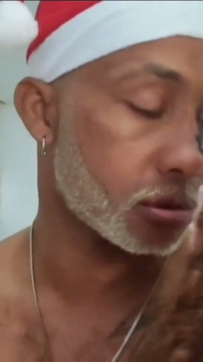 PERVERTED NOEL FUCKS TWO HOT GIRLS FOR A CHRISTMAS PRESENT   Clip 1