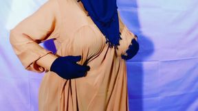 Indian Desi beautiful hijabi Muslim couple thirsty for sex