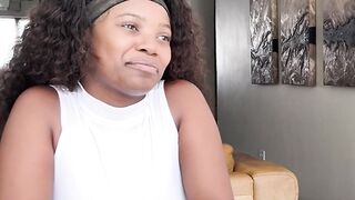 Big Booty Black Amateur Debut - Casting Audition with Ebony Babe
