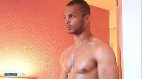 Bachir'_s monster cock gets sucked by us in spite of himself !