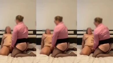 Dominant Lesbian STEPMOM HELPS ME CUM