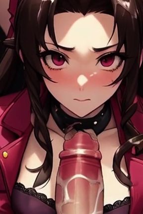 Big Titty Tifa &amp; Petite Aerith Star in Spicy Toons: the Subway 2