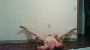 More nude split stretches