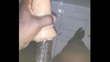 Jerking off with a fleshlight