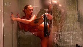 Blonde Babe Shower Bbc