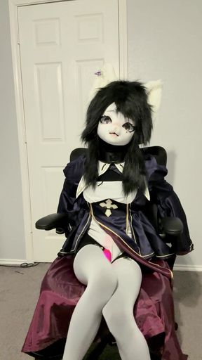 Furry Kigurumi Vibrating and Breathplay Collar