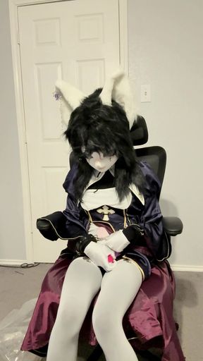 Furry Kigurumi Vibrating and Breathplay Collar