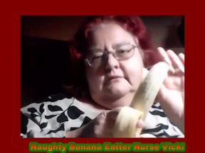 Naughty Banana Eater Nurse Vicki