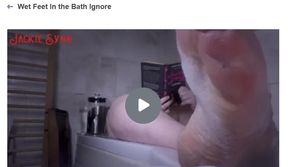 Wet Feet In the Bath Ignore 1080p