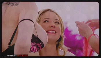 Blonde Teen Nanny Seduced by Big Tits MILF