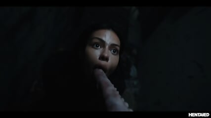 Alien Hentai Porn - Canela Skin Caught By Huge Monster Cock