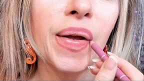 Sexy Pink Lip Sniffs (HD) WMV